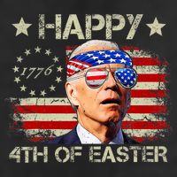 Funny Joe Biden 4th Of July Happy 4th Of Easter Us Flag Adult Drive Performance Visor