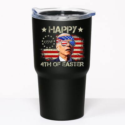 Funny Joe Biden 4th Of July Happy 4th Of Easter Us Flag Tumbler