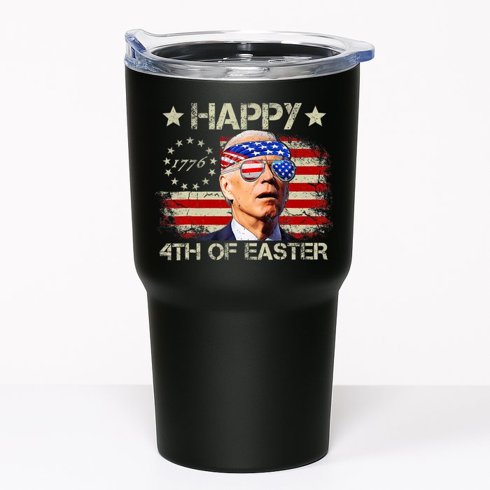 Funny Joe Biden 4th Of July Happy 4th Of Easter Us Flag Tumbler