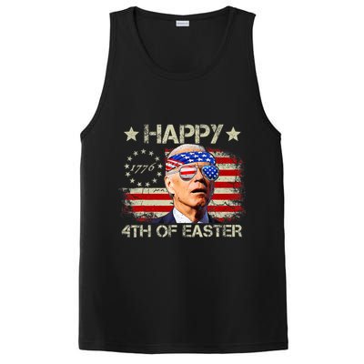 Funny Joe Biden 4th Of July Happy 4th Of Easter Us Flag PosiCharge Competitor Tank