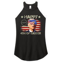 Funny Joe Biden 4th Of July Happy 4th Of Easter Us Flag Women's Perfect Tri Rocker Tank