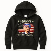 Funny Joe Biden 4th Of July Happy 4th Of Easter Us Flag Kids Hoodie