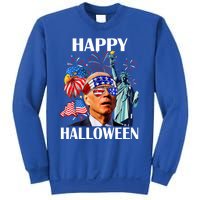 Funny Joe Biden Happy Halloween Confused For 4th Of July Meaningful Gift Sweatshirt