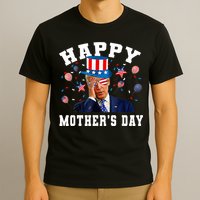 Funny Joe Biden Happy 4th Of July Confused Mother's Day T-Shirt