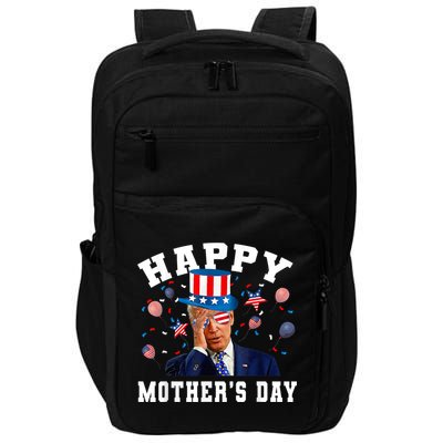 Funny Joe Biden Happy 4th Of July Confused Mother's Day Impact Tech Backpack