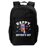 Funny Joe Biden Happy 4th Of July Confused Mother's Day Backpack