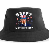 Funny Joe Biden Happy 4th Of July Confused Mother's Day Sustainable Bucket Hat