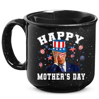 Funny Joe Biden Happy 4th Of July Confused Mother's Day 15oz Campfire Ceramic Mug