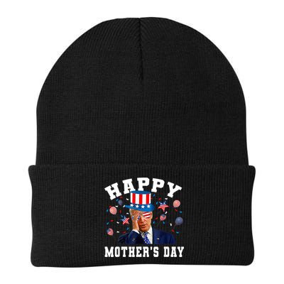 Funny Joe Biden Happy 4th Of July Confused Mother's Day Beanie