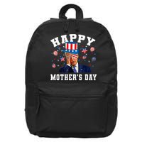 Funny Joe Biden Happy 4th Of July Confused Mother's Day 16 in Basic Backpack