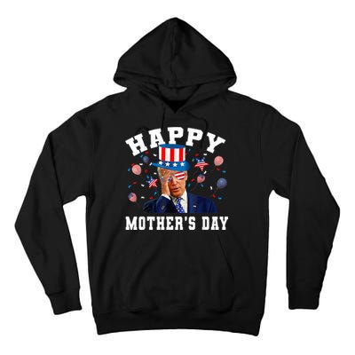 Funny Joe Biden Happy 4th Of July Confused Mother's Day Tall Hoodie
