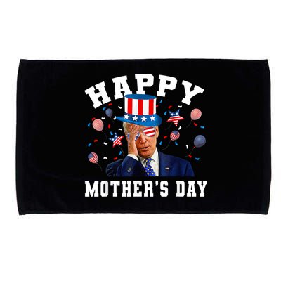 Funny Joe Biden Happy 4th Of July Confused Mother's Day Microfiber Hand Towel