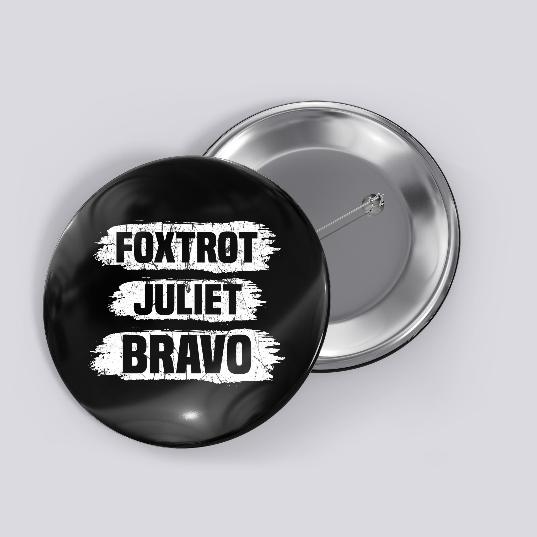 Foxtrot Juliet Bravo FJB Button