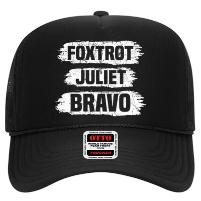 Foxtrot Juliet Bravo FJB Trucker Hat