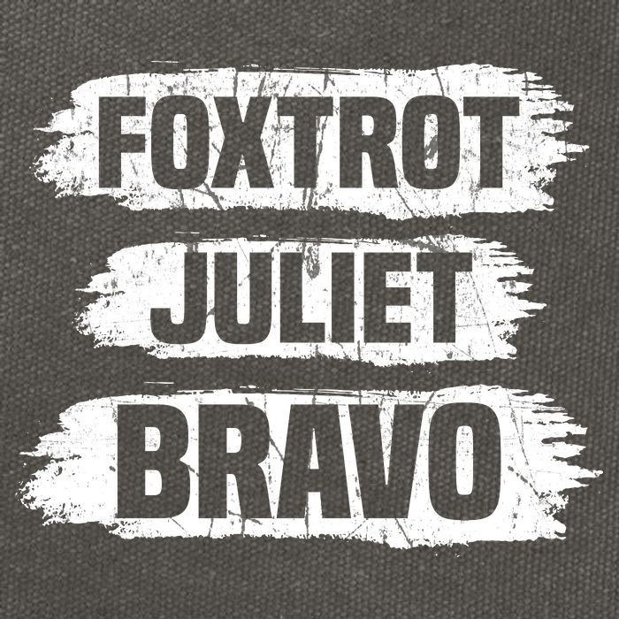 Foxtrot Juliet Bravo FJB Cotton Canvas Backpack