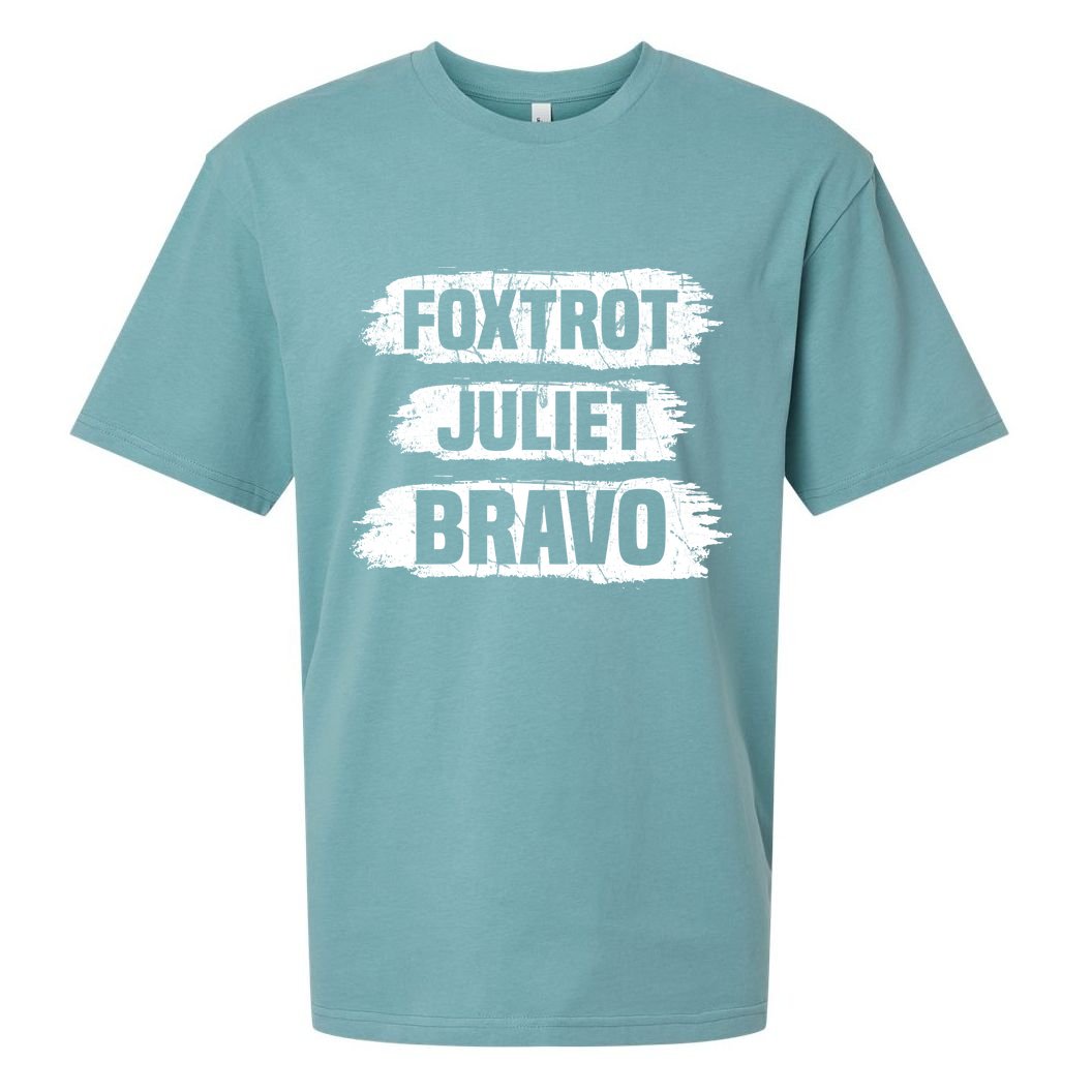 Foxtrot Juliet Bravo FJB Sueded Cloud Jersey T-Shirt