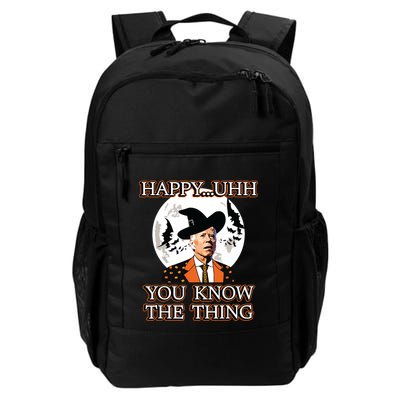 Funny Joe Biden Dazed Halloween Costume Backpack