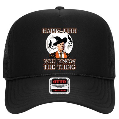 Funny Joe Biden Dazed Halloween Costume Trucker Hat