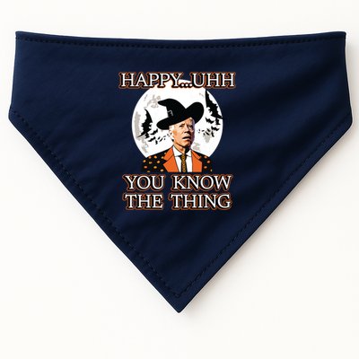 Funny Joe Biden Dazed Halloween Costume USA-Made Doggie Bandana