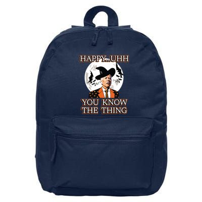 Funny Joe Biden Dazed Halloween Costume 16 in Basic Backpack