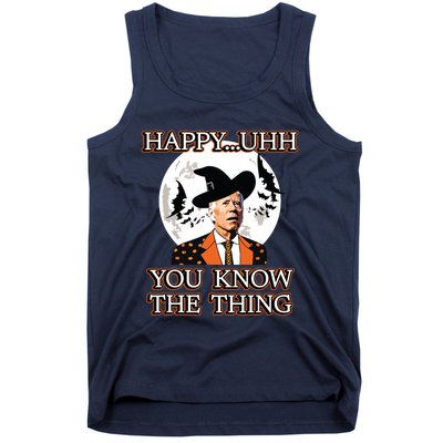 Funny Joe Biden Dazed Halloween Costume Tank Top