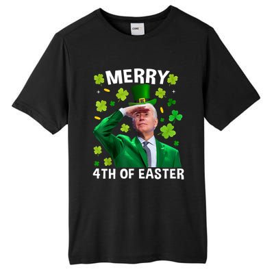 Funny Joe Biden St Patricks Day Merry 4th Of Easter Gift Tall Fusion ChromaSoft Performance T-Shirt