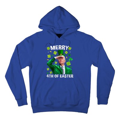 Funny Joe Biden St Patricks Day Merry 4th Of Easter Gift Hoodie