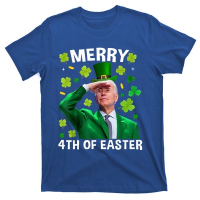 Funny Joe Biden St Patricks Day Merry 4th Of Easter Gift T-Shirt