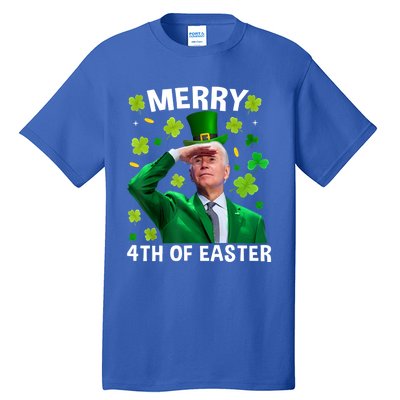 Funny Joe Biden St Patricks Day Merry 4th Of Easter Gift Tall T-Shirt