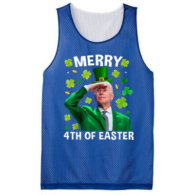 Funny Joe Biden St Patricks Day Merry 4th Of Easter Gift Mesh Reversible Basketball Jersey Tank