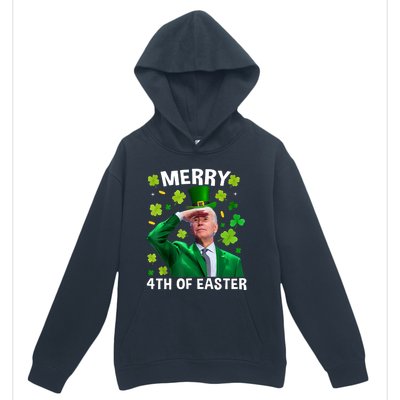 Funny Joe Biden St Patricks Day Merry 4th Of Easter Gift Urban Pullover Hoodie