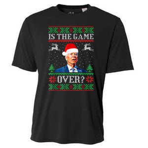 Funny Joe Biden Santa American Football USA Soccer Cooling Performance Crew T-Shirt