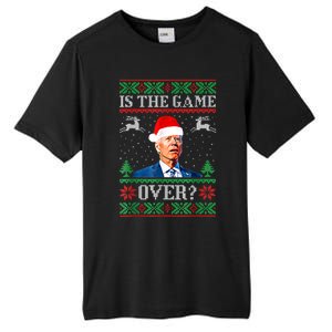 Funny Joe Biden Santa American Football USA Soccer Tall Fusion ChromaSoft Performance T-Shirt