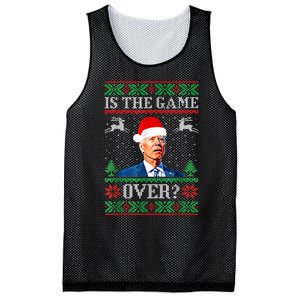 Funny Joe Biden Santa American Football USA Soccer Mesh Reversible Basketball Jersey Tank