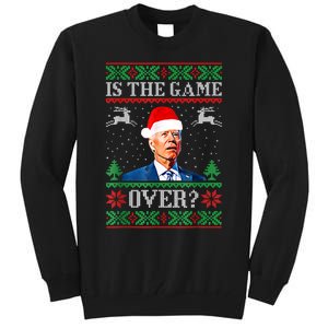 Funny Joe Biden Santa American Football USA Soccer Tall Sweatshirt