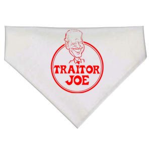 Funny Joe Biden Traitor Joe Design USA-Made Doggie Bandana