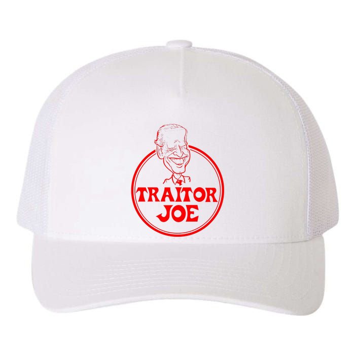 Funny Joe Biden Traitor Joe Design Yupoong Adult 5-Panel Trucker Hat