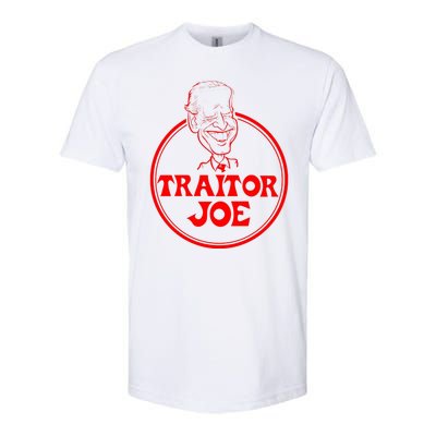 Funny Joe Biden Traitor Joe Design Softstyle CVC T-Shirt