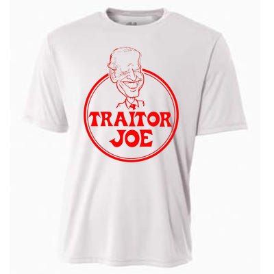 Funny Joe Biden Traitor Joe Design Cooling Performance Crew T-Shirt