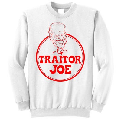 Funny Joe Biden Traitor Joe Design Sweatshirt