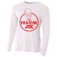 Funny Joe Biden Traitor Joe Design Cooling Performance Long Sleeve Crew