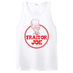 Funny Joe Biden Traitor Joe Design PosiCharge Competitor Tank