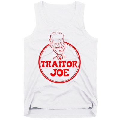 Funny Joe Biden Traitor Joe Design Tank Top