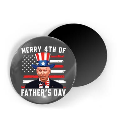 Funny Joe Biden Happy Merry 4th Of July Confused Fathers Day Magnet