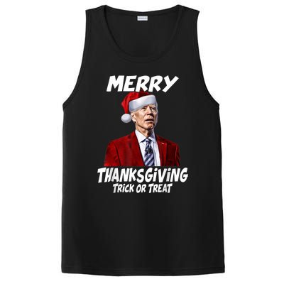 Funny Joe Biden Merry Thanksgiving Trick Or Treat PosiCharge Competitor Tank