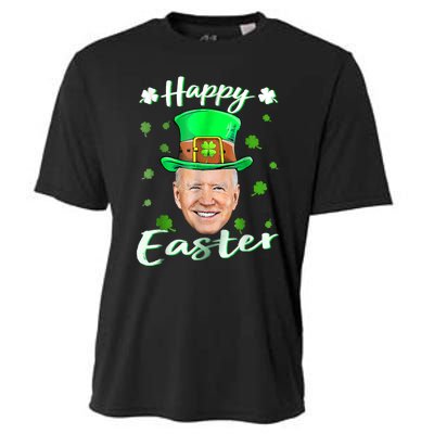 Funny Joe Biden Easter Confused St Patricks Day Cooling Performance Crew T-Shirt