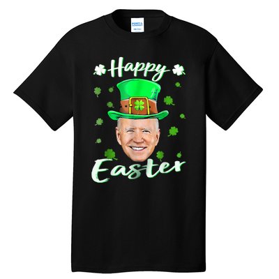 Funny Joe Biden Easter Confused St Patricks Day Tall T-Shirt