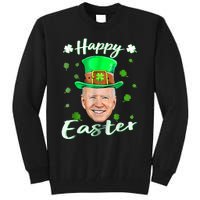 Funny Joe Biden Easter Confused St Patricks Day Tall Sweatshirt