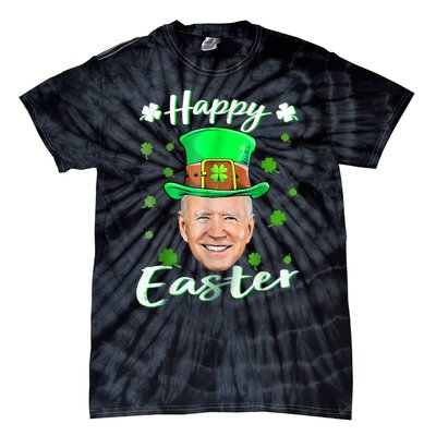 Funny Joe Biden Easter Confused St Patricks Day Tie-Dye T-Shirt