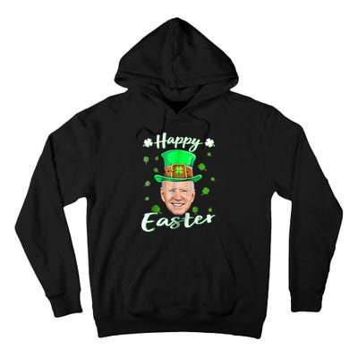 Funny Joe Biden Easter Confused St Patricks Day Tall Hoodie